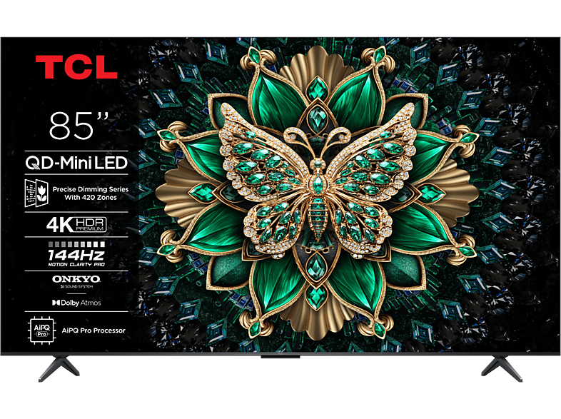 C6K (2025) 85 inch Zwart