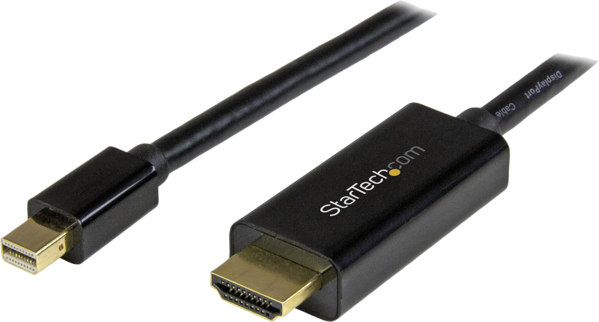STARTECH.COM Mini DisplayPort - HDM összekötő kábel, 4K 30Hz, 5 méter (MDP2HDMM5MB)