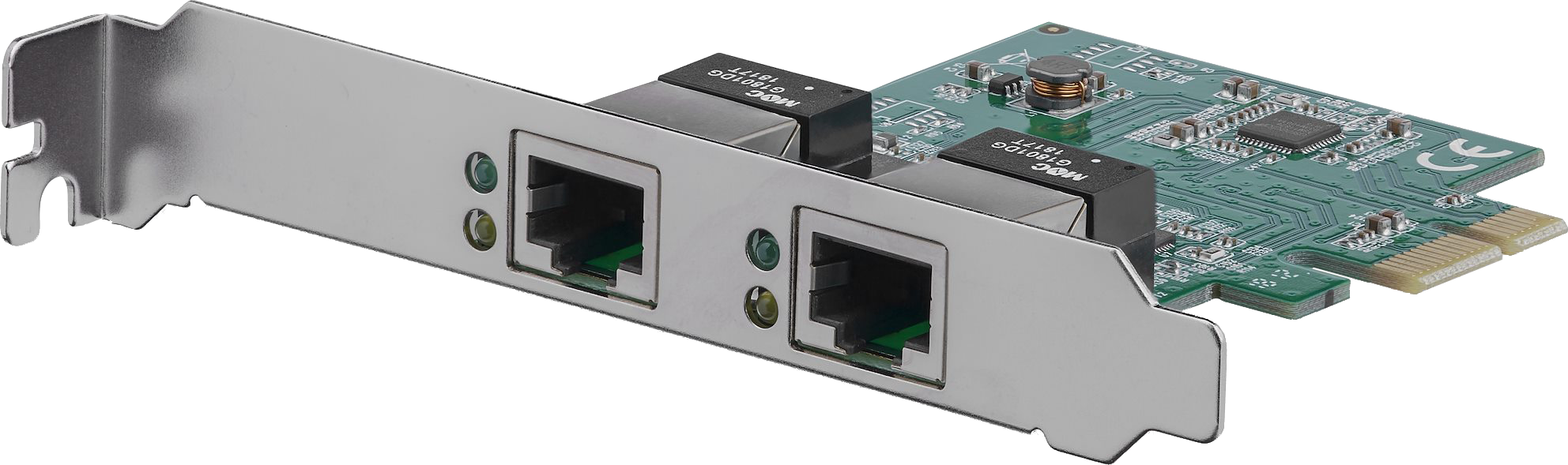 STARTECH.COM 2 portos PCIe x1 hálózati adapter, 2x RJ-45 Gigabit LAN, RTL8111 chipset (ST1000SPEXD4)