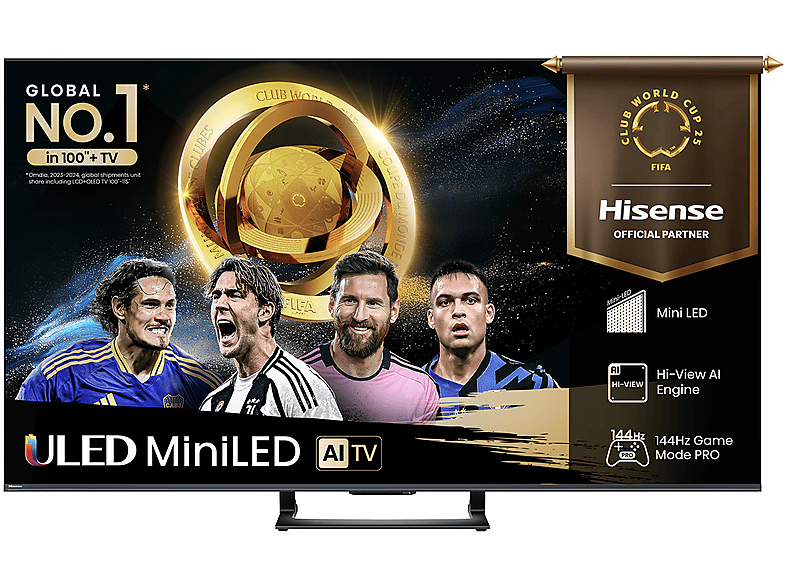 Hisense 55U7Q TV Mini Led, 55"