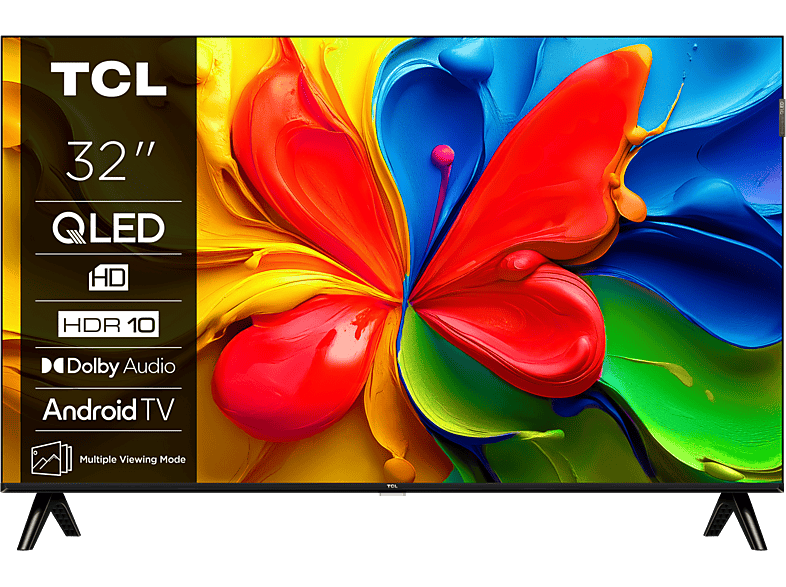 TCL 32S4K Téléviseur QLED HD 32 pouces 2025