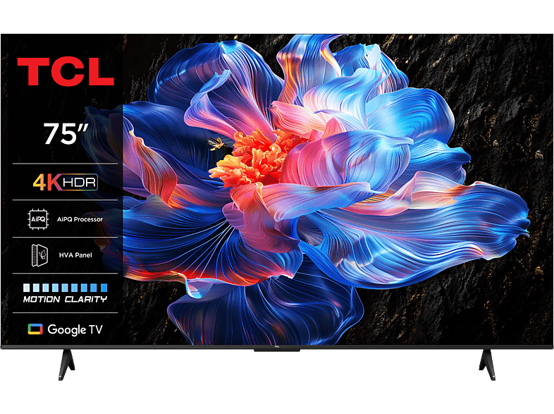 Tcl 75p6k 4k Uhd Google Tv (2025) 2025 Ultra Hd 191 Cm / 75 Inch