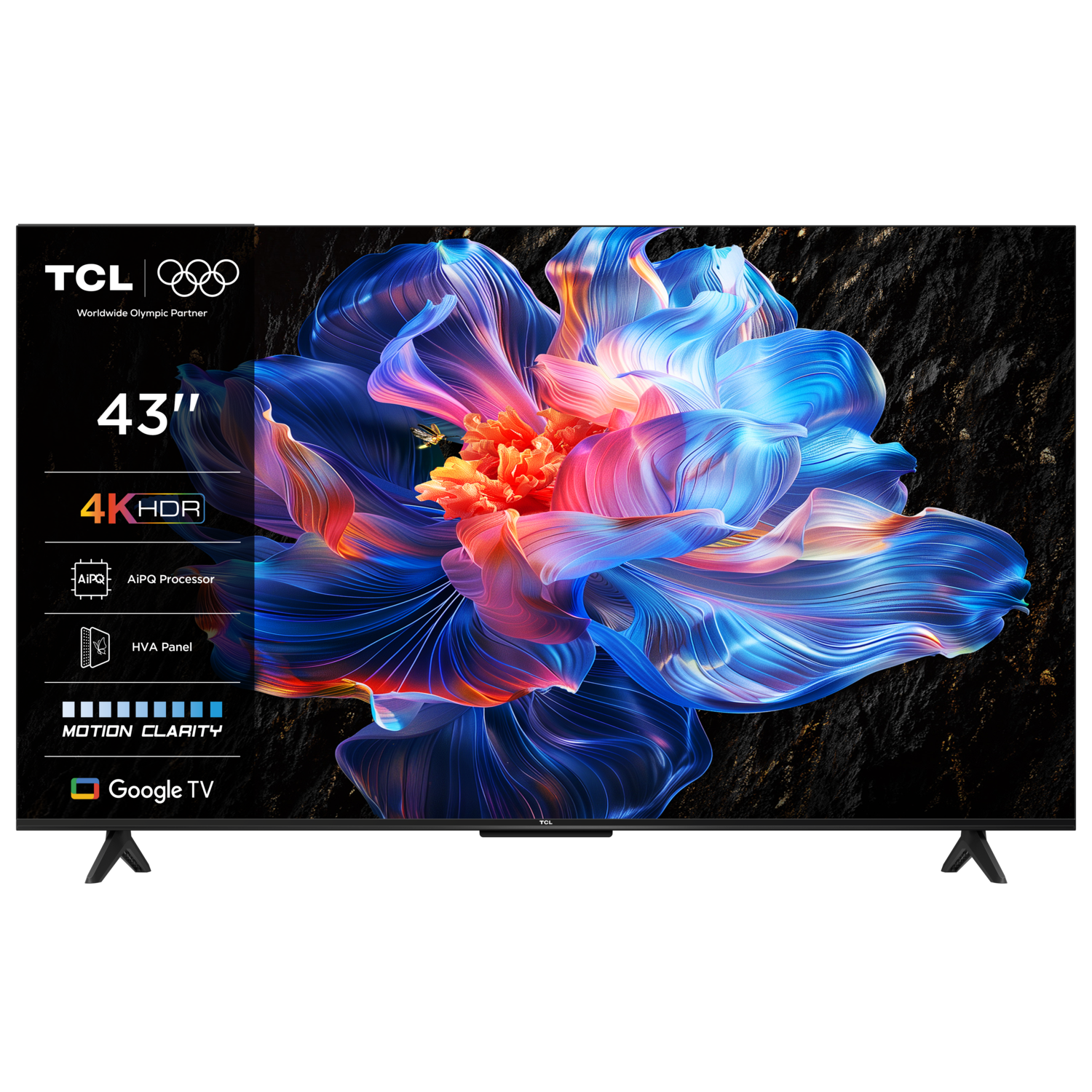 TCL 43P6K 4K UHD Google TV 43