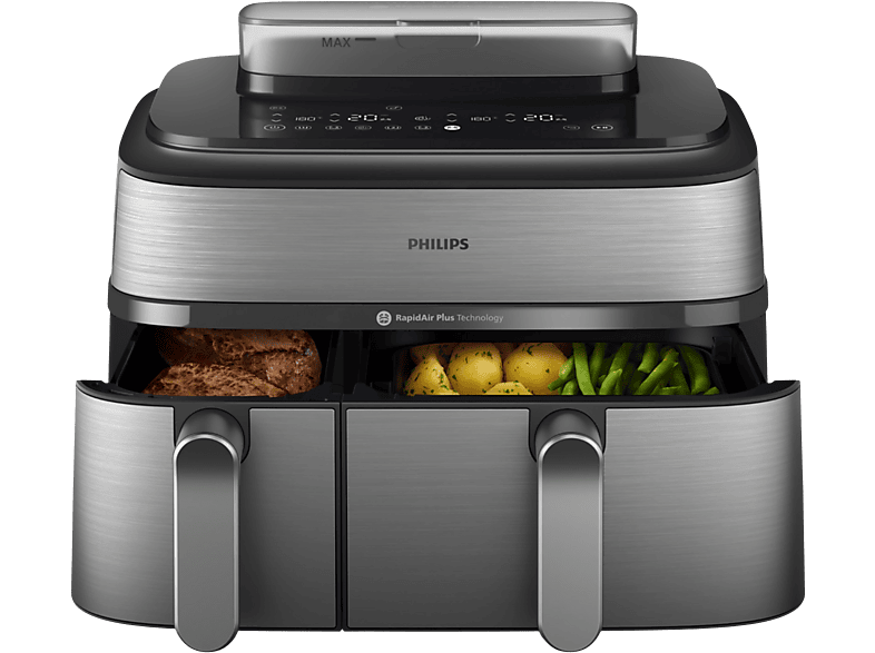 Philips Na555/00 Airfryer Met Stoomfunctie Zilver