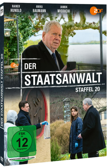 DVD-Cover mit einem Mann im Anzug und Text über die Show.