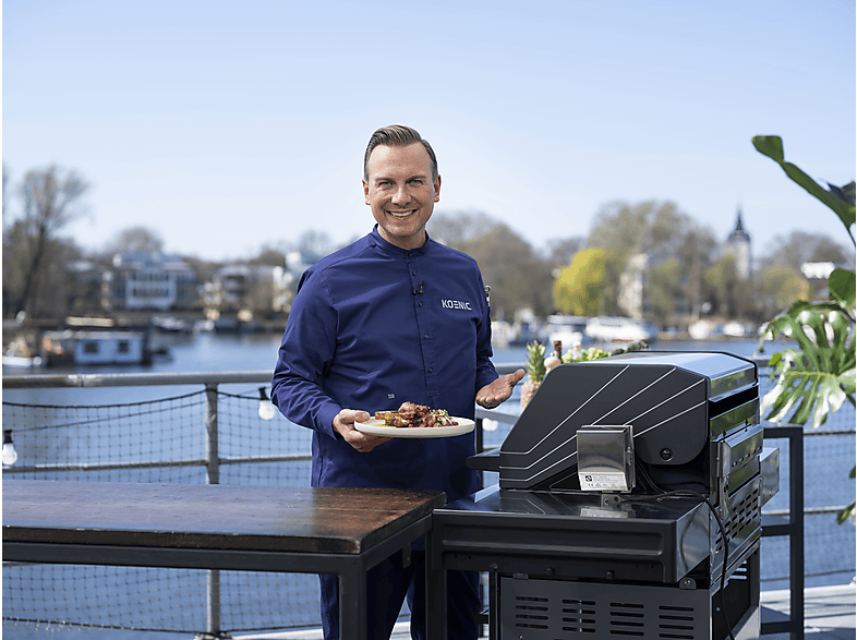 Thumbnail - KOENIC KGG-TR 41125 M Gasgrill, Edelstahl (20,2 kW)