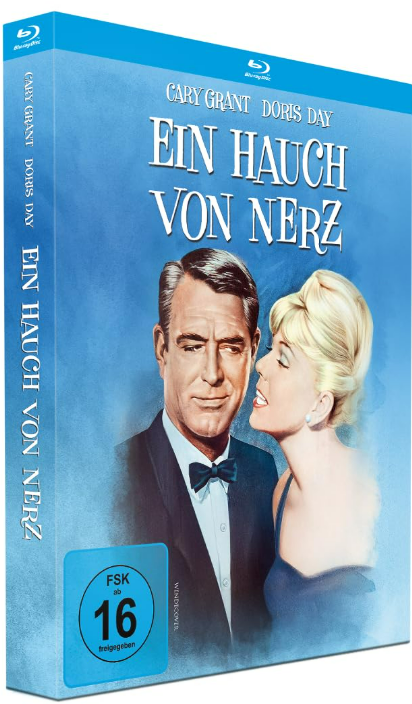 Blu-ray-Filmhülle mit Cary Grant und Doris Day auf dem Cover.