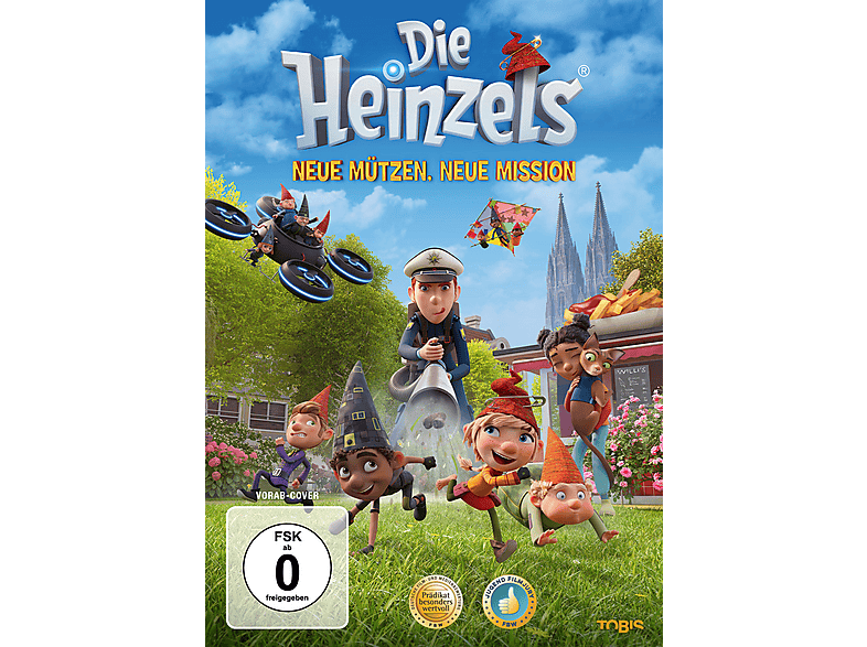 Die Heinzels - Neue Mützen, Neue Mission [DVD]