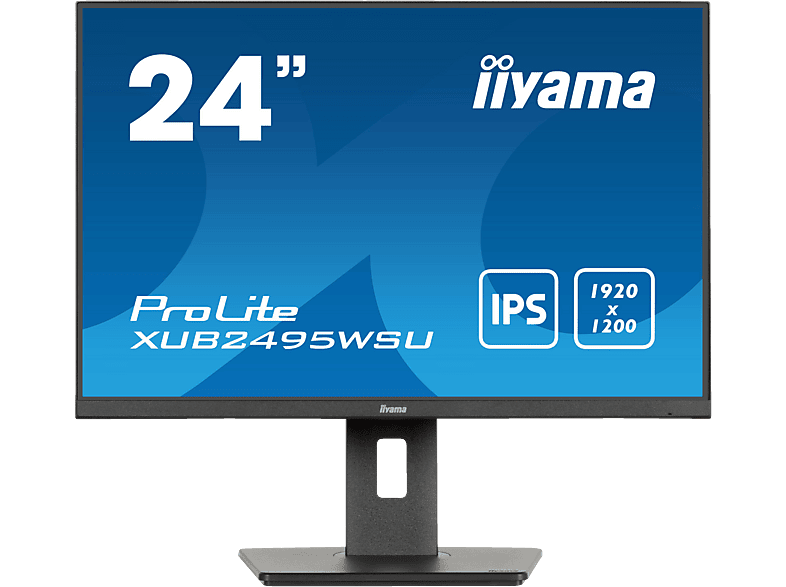 IIYAMA ProLite XUB2495WSU-B7 24,1 Zoll  WUXGA  Business Monitor  4 ms Reaktionszeit 75 Hz 