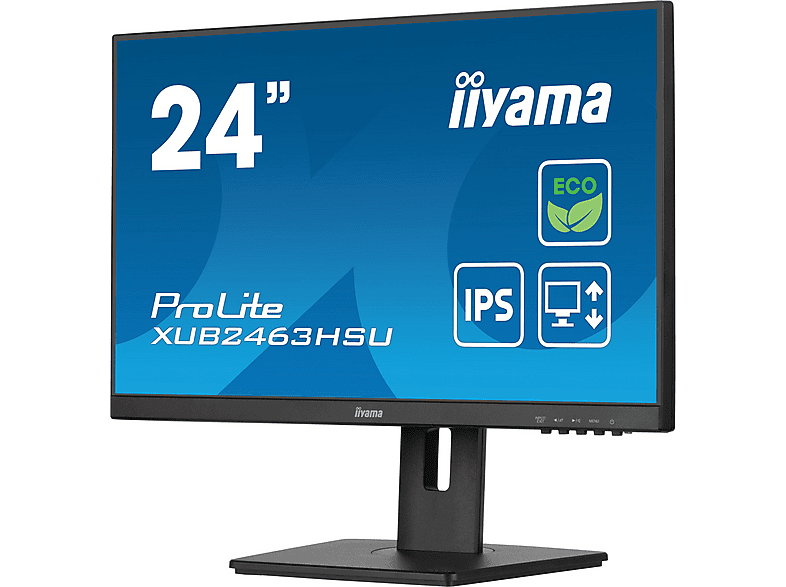 Thumbnail - IIYAMA ProLite XUB2463HSU-B1 23,8 Zoll Full-HD Business Monitor (3 ms Reaktionszeit, 100 Hz)
