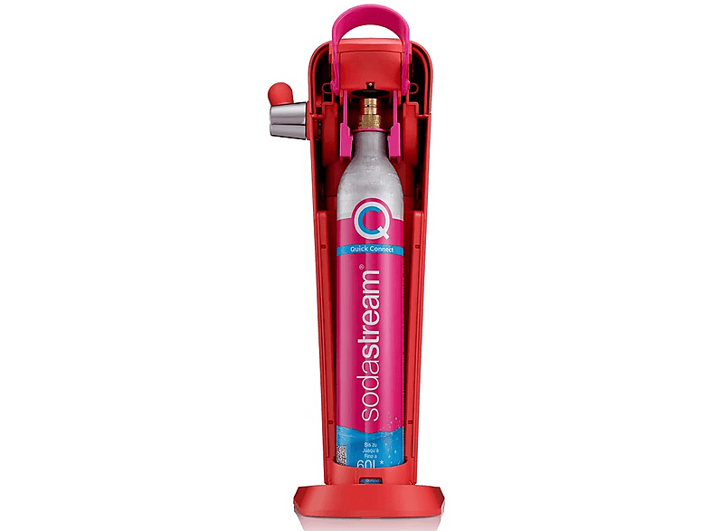 Sodastream ART Czerwony + Nabój z gazem CO2 – zdjęcie 3