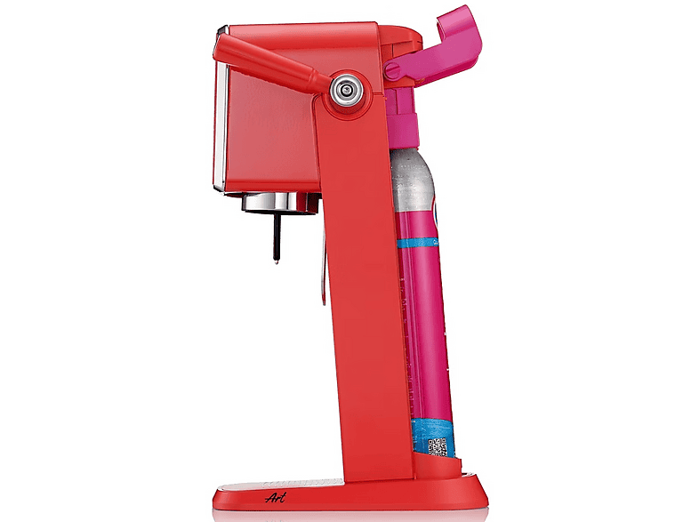 Sodastream ART Czerwony + Nabój z gazem CO2 – zdjęcie 2