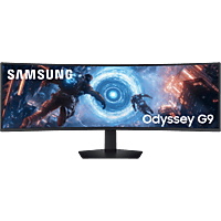 MediaMarkt SAMSUNG Odyssey G9 LS49FG916EUXEN - 49 inch - 5120 x 1440 (DQHD) - 1 ms - 144 Hz aanbieding