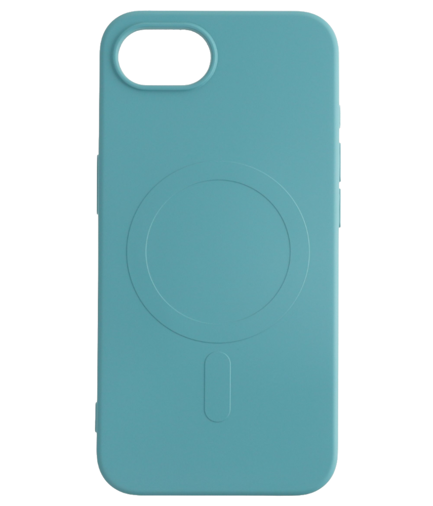 CASE AND PRO iPhone 16e mágneses szilikon tok, óceán szíve (MAG-IPH16E-LBL)