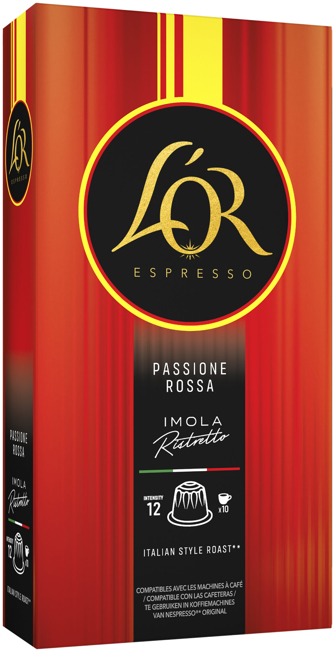 JACOBS L'Or NCC Imola Ristretto kapszula 10 db (Ferrari)