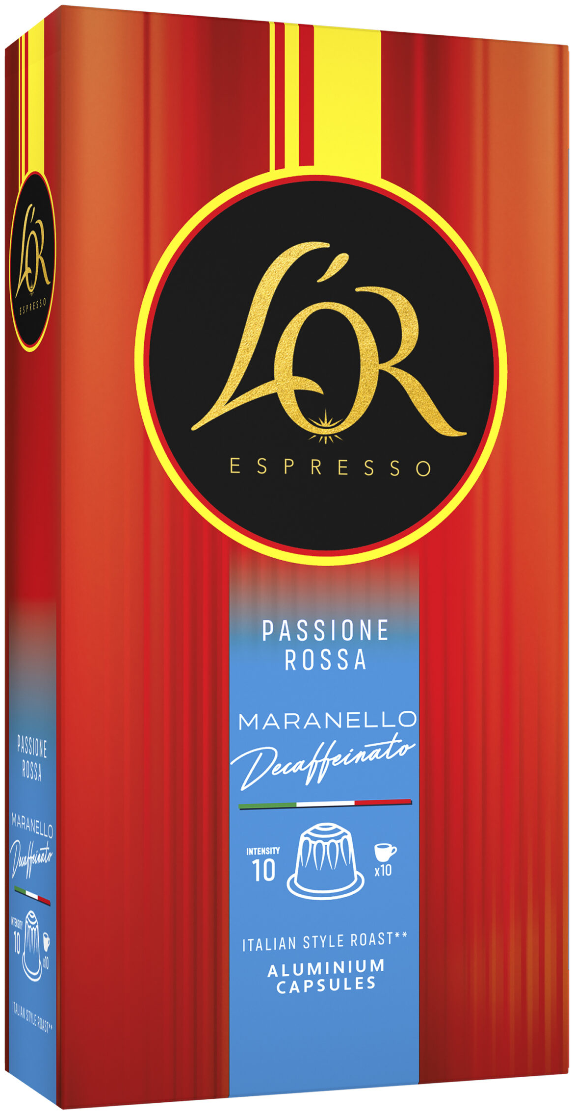 JACOBS L'Or NCC Maranello Decaffeinato kapszula 10 db (Ferrari)