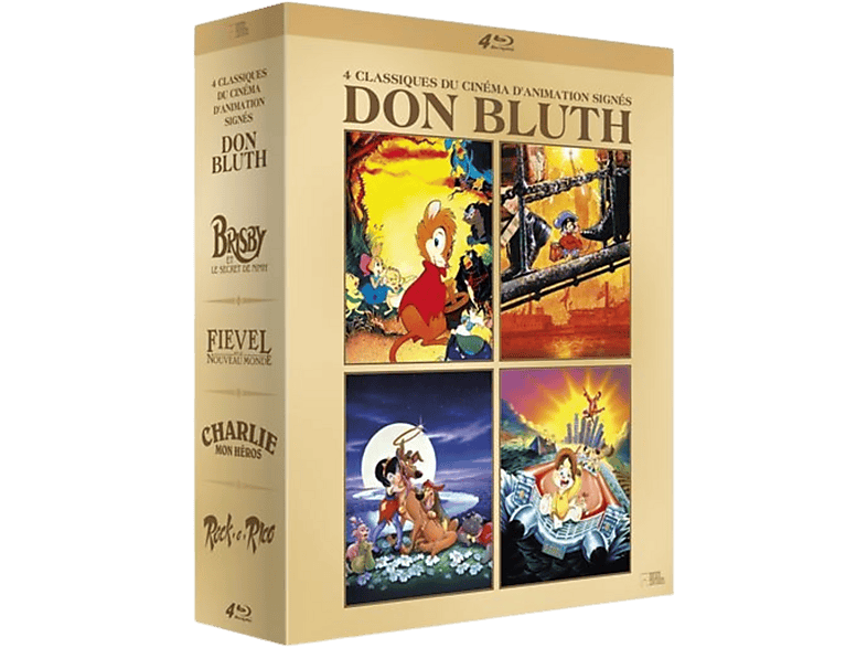 Don Bluth 4 Films Limited Edition Blu-ray