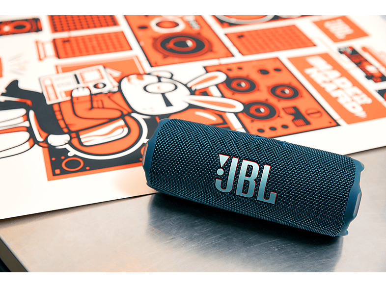 JBL Flip7, 35 W, IP68, Bluetooth Hoparlör Mavi Fiyat & Özellik