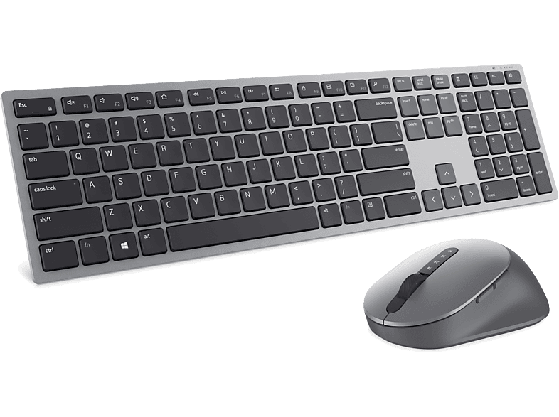 Dell Premier KM7321W, Inalámbrico, Bluetooth, USB, Teclas dedicadas y programables, Gris negro