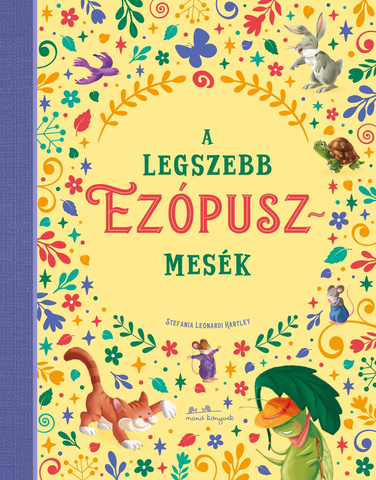 Könyvborító magyar címmel és színes állatrajzokkal.
