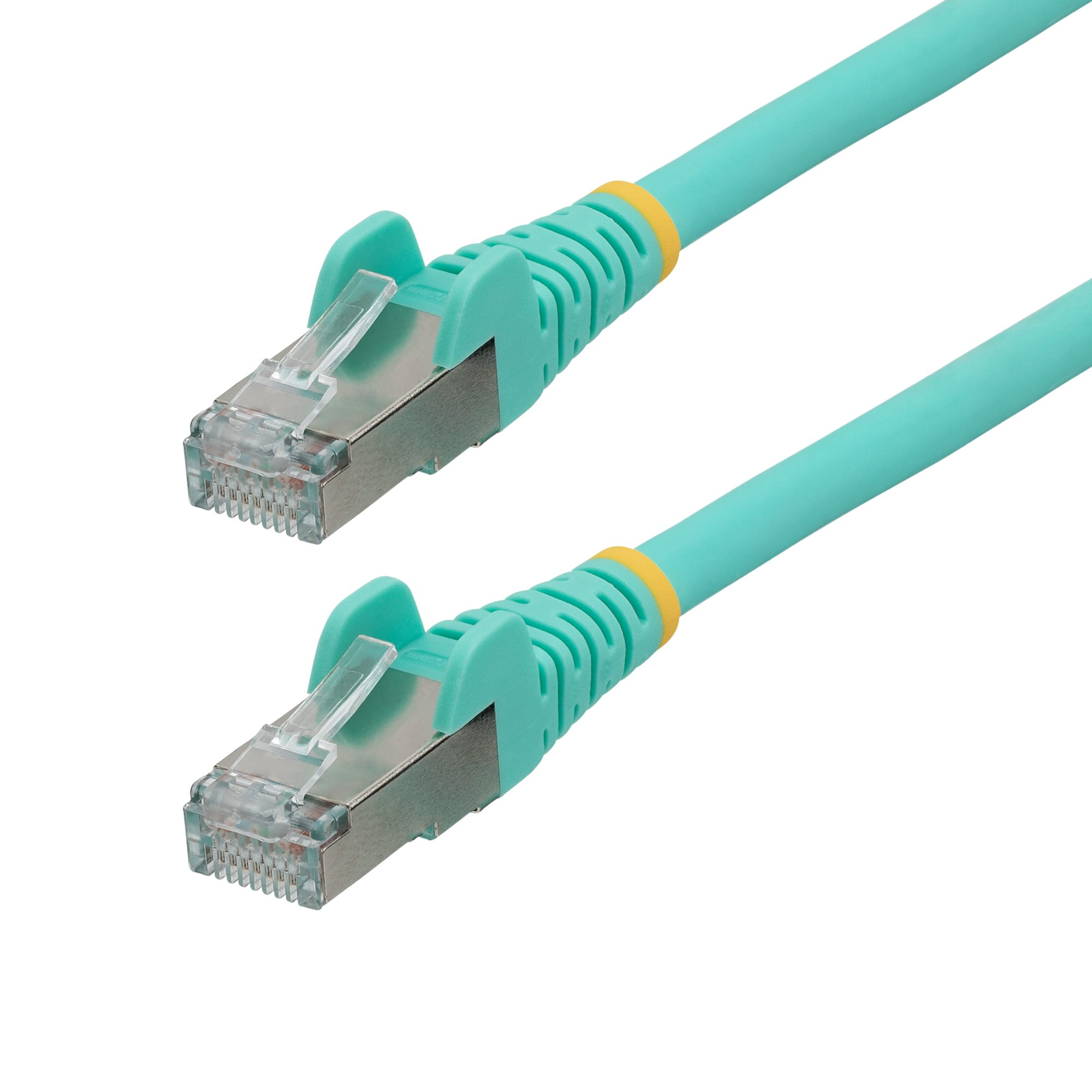 STARTECH.COM RJ-45 CAT6a Ethernet S/FTP patch kábel, 3 méter, türkizkék (NLAQ-3M-CAT6A-PATCH)