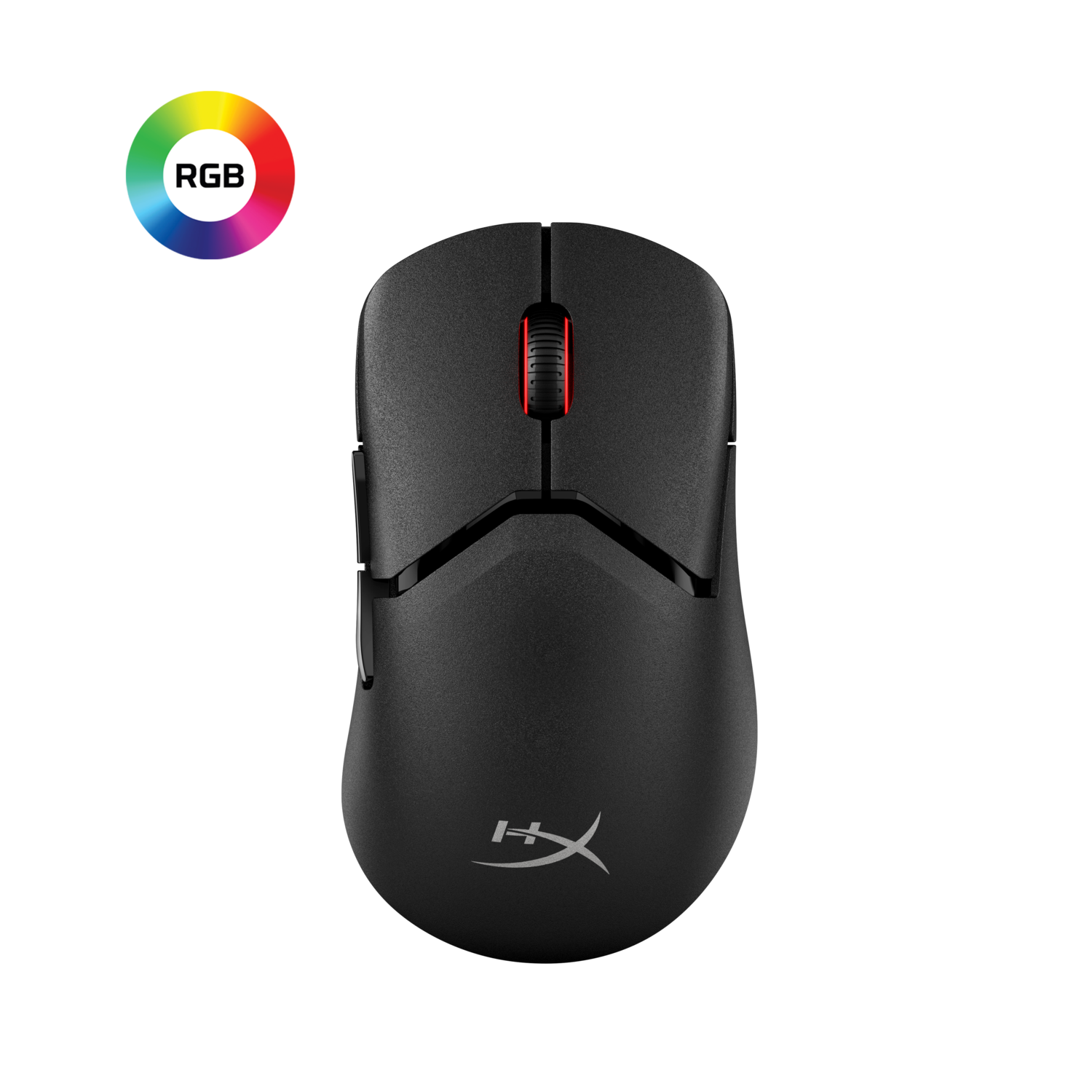 Hyperx Pulsefire Saga Pro Draadloze Muis Zwart afbeelding
