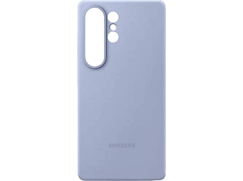 Coque Silicone Samsung pour Galaxy S25 Edge Bleu Clair