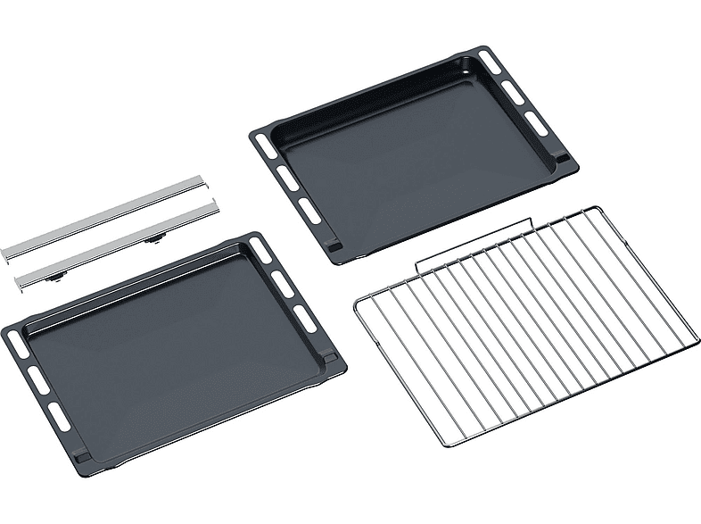 BAUKNECHT BBA2S85HU1K, Einbaubackofen (Einbaugerät, 71 l, 595 mm breit), Dampfgarfunktion