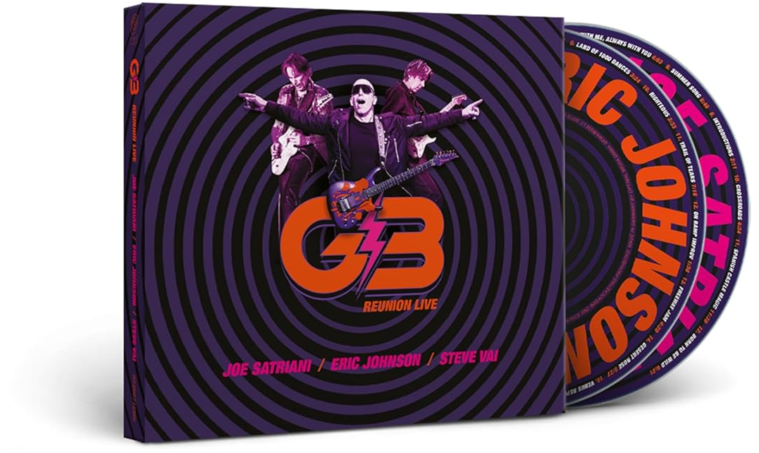 G3 - Joe Satriani, Eric Johnson, Steve Vai Reunion Live (Digipak) (CD)