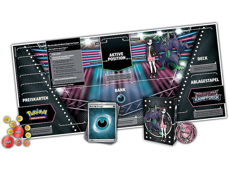 POKEMON 11190 PKM KAMPFDECK MARY/TROY Sammelkartenspiel