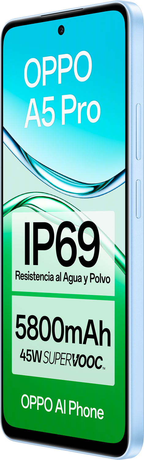 OPPO A5 Pro 8+256 Go Double SIM Bleu - Neuf Sous Blister - Garantie 2 Ans