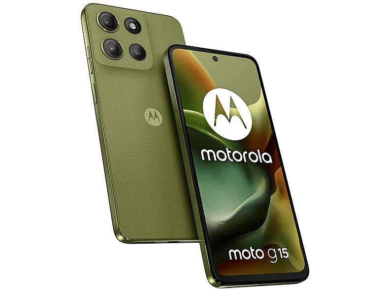 Motorola Moto G15 (8/256), 256 GB, Green Smartphone