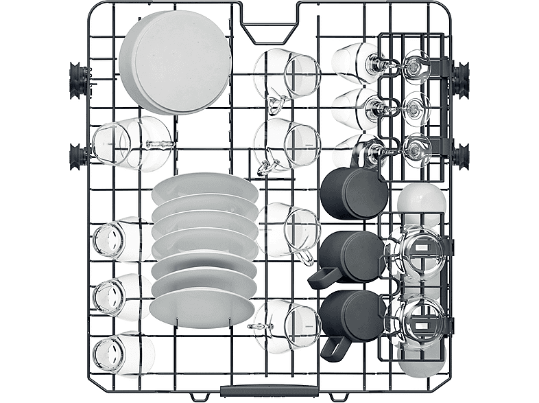 HAIER XH 4B2F1S WASHLENS PLUS SERIES 2 Geschirrspüler (teilintegrierbar, 550 mm breit, 42 dB (A), B)