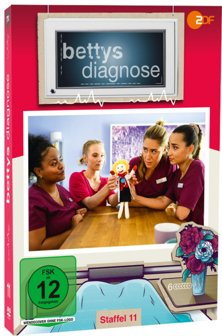DVD-Box-Set. Cover zeigt vier Frauen und eine Puppe. Text: Betty's Diagnose und Staffel 11.