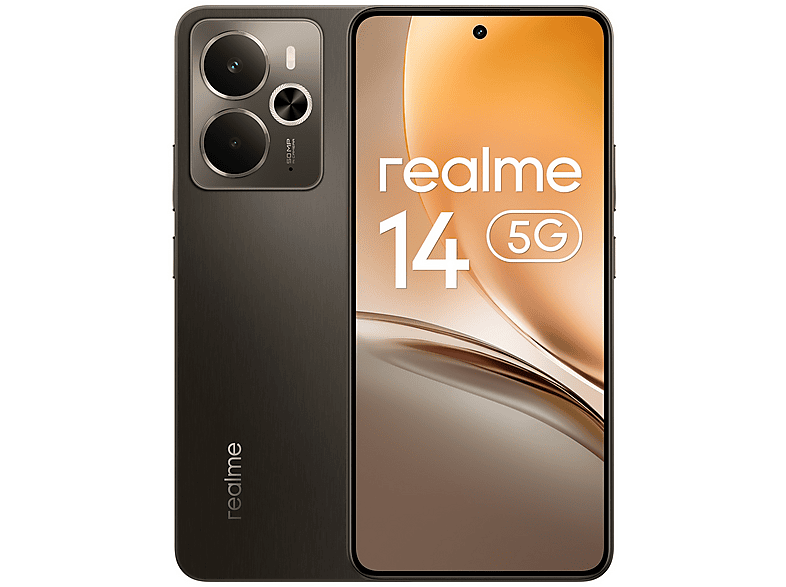 realme 14 5G 12+256Gb, 256 GB, Titanium Gray Smartphone