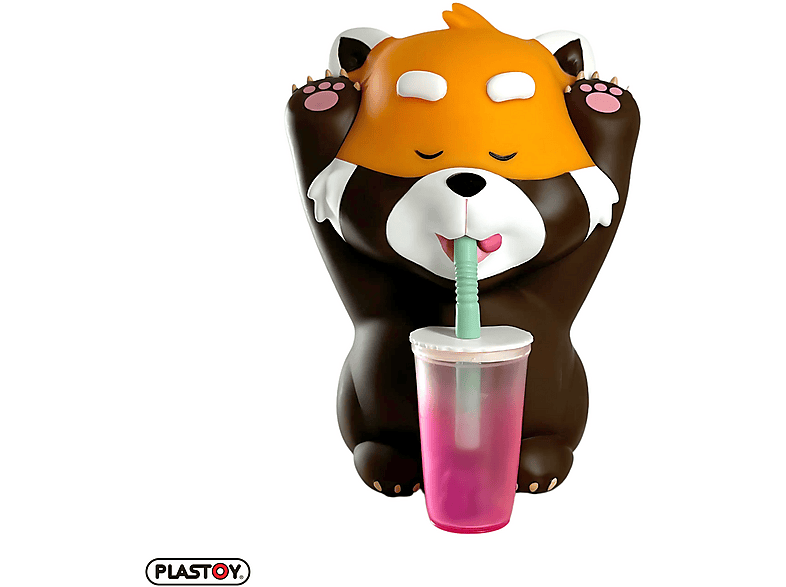 PLASTOY 080243 MOGU PETS - BUBBLE PANDA TEA Sammelfigur