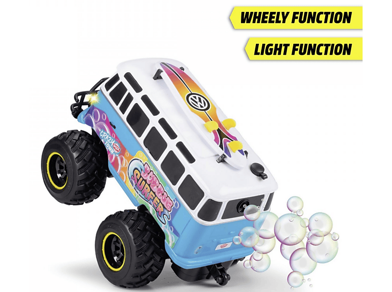 Simba RC Volkswagen T1 Bubble Bus, RTR Ferngesteuertes Auto, Mehrfarbig — Foto 3 von 4