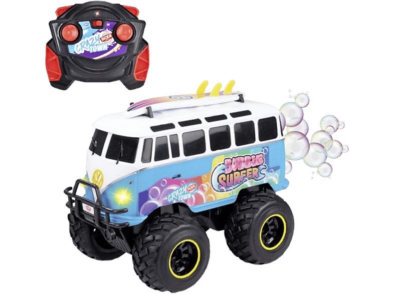 Simba RC Volkswagen T1 Bubble Bus, RTR Ferngesteuertes Auto, Mehrfarbig