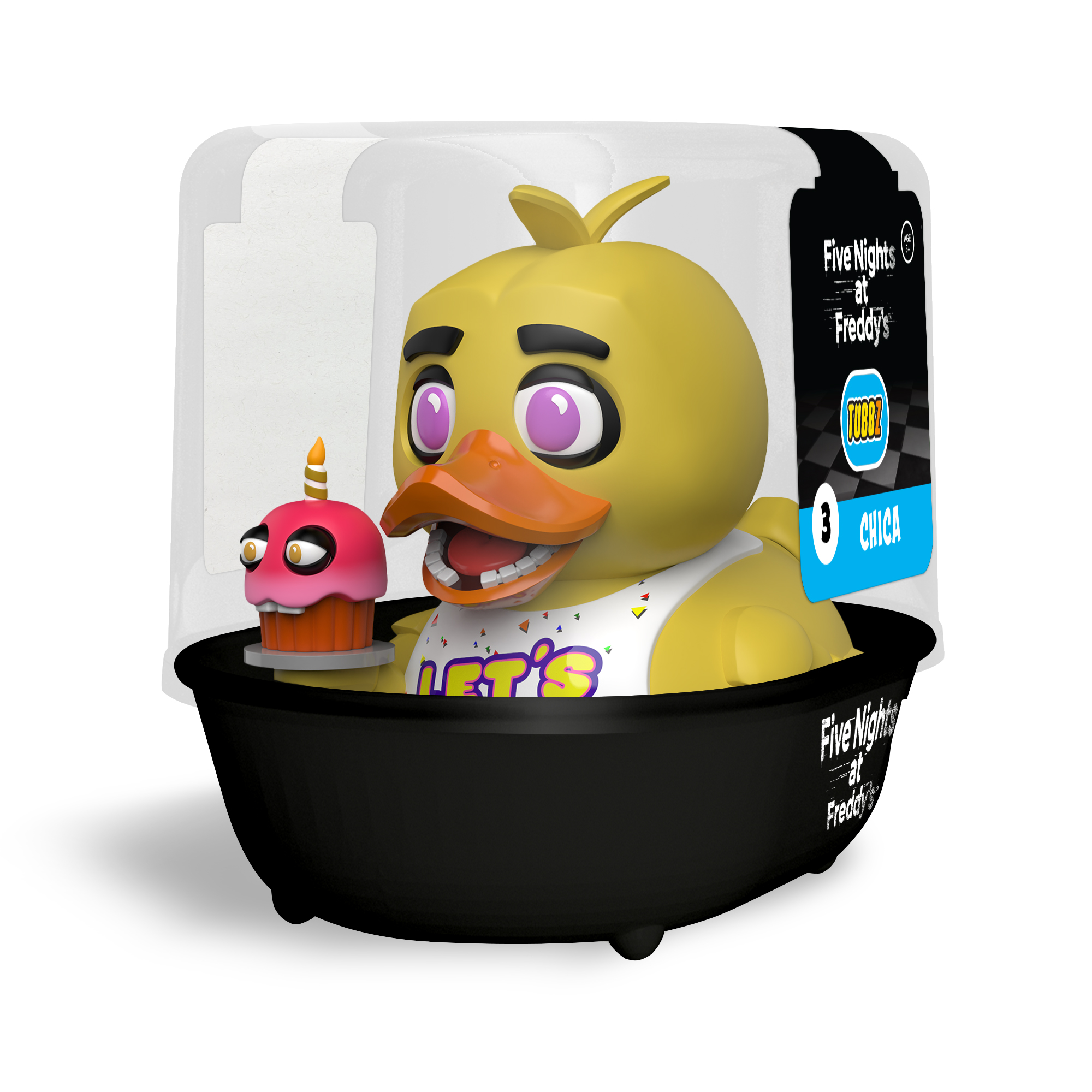 TUBBZ Five Nights at Freddy's - Chica gumikacsa (First Edition)