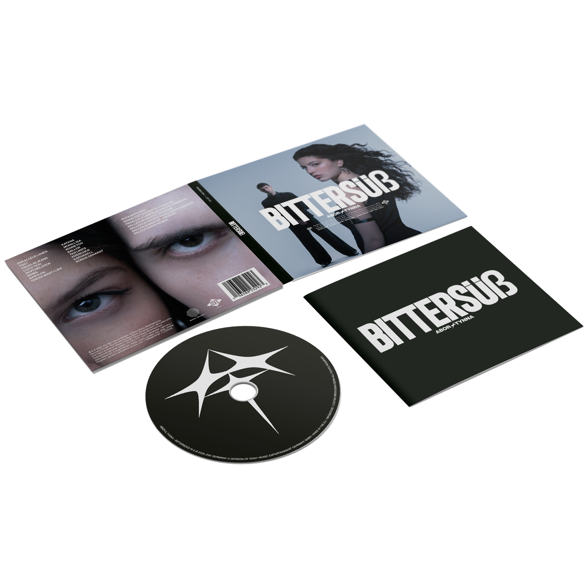 Ein CD-Album mit schwarzem Cover und dem Wort Bittersub.