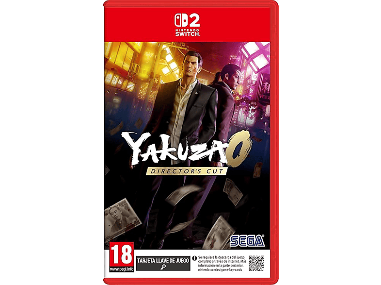 Nintendo Switch 2 Yakuza 0 Director’s Cut (Game Key Card)