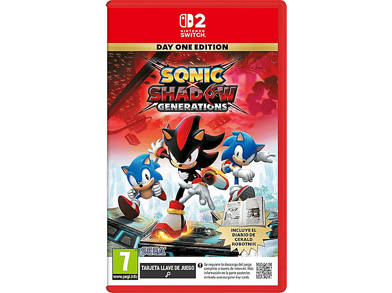 Nintendo Switch 2 Sonic X Shadows Generations Day One Edition