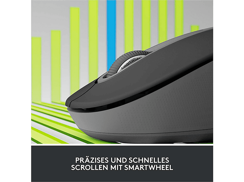 Thumbnail - LOGITECH - B2B Signature M650 für kleine bis mittelgroße Hände, kabellose, Graphite