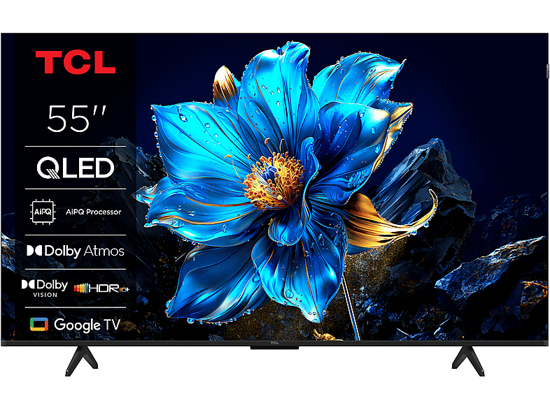 Thumbnail - TCL 55P7K QLED Google TV (Flat, 55 Zoll / 140 cm, UHD 4K, SMART TV)