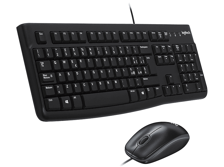Tastiera + Mouse Logitech Mk120 (920-002543)