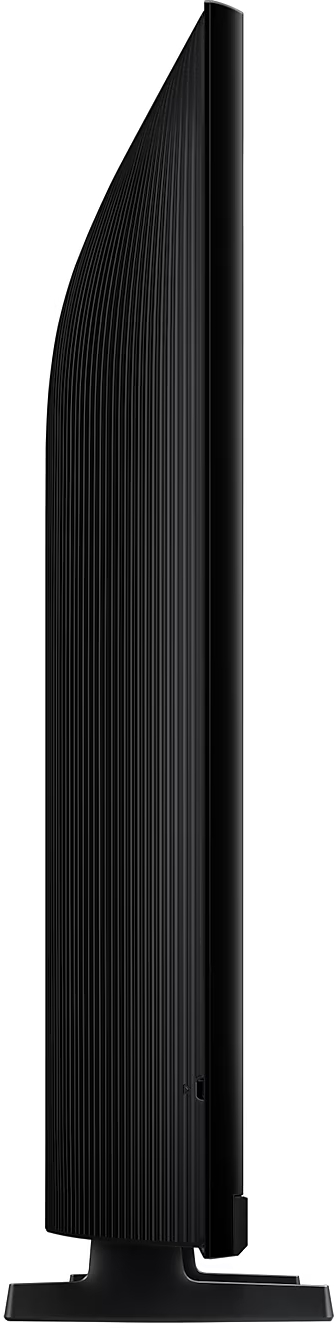 Samsung TV sárga és zöld buborékokkal kék háttéren, Full HD TV felirattal.