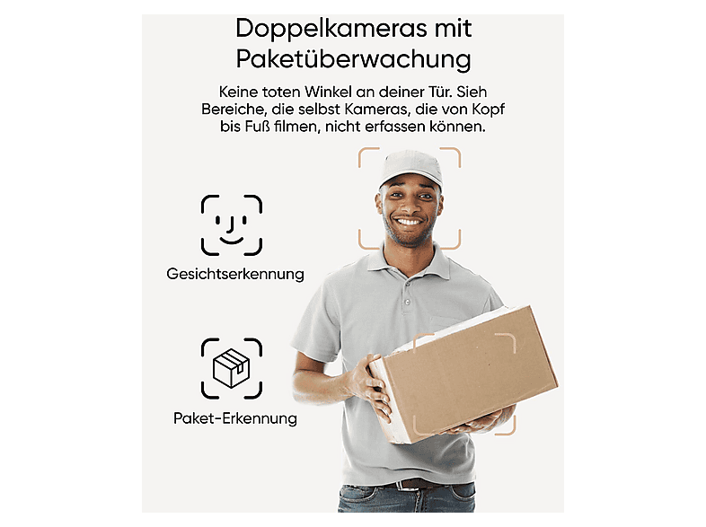 Thumbnail - EUFY Klingel mit Kamera E340, Video Türklingel