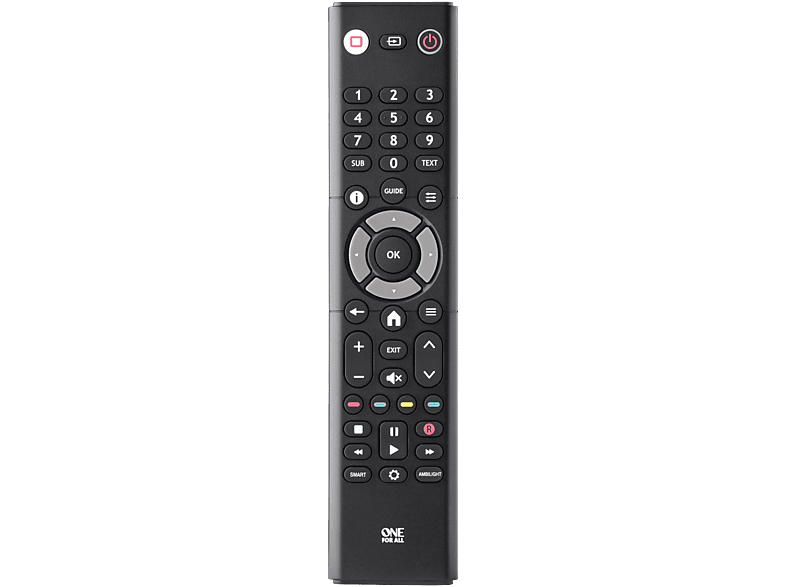 Mando a distancia - One For All URC 1313, Philips, Negro