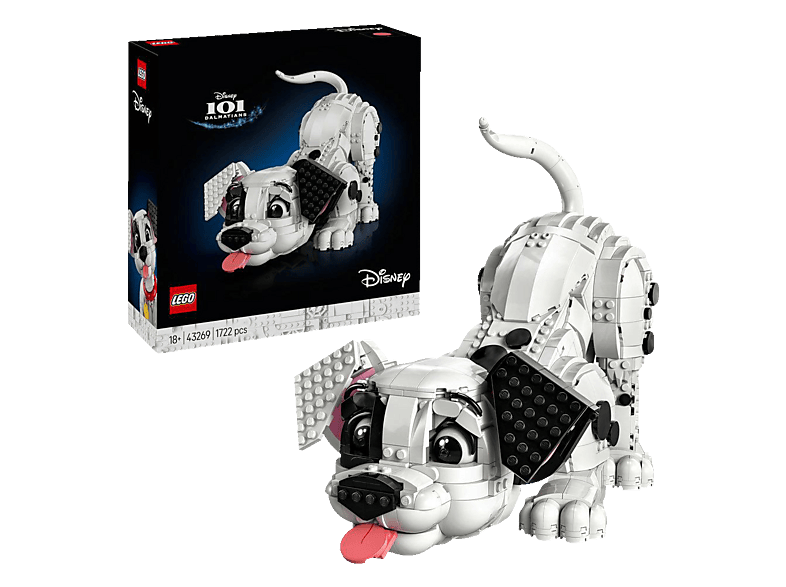 Lego Disney Classic 43269 Welpe aus 101 Dalmatiner Bausatz, Mehrfarbig