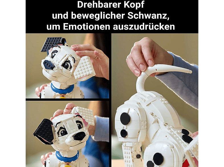 Lego Disney Classic 43269 Welpe aus 101 Dalmatiner Bausatz, Mehrfarbig — Foto 3 von 5